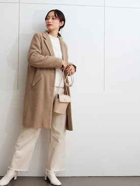 SocialGIRLさん（レディース・169cm）の冬コーディネート