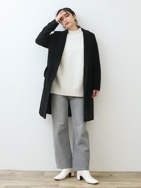 SocialGIRLさん（レディース・169cm）の冬コーディネート