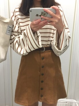 ameさん（レディース・161cm）の秋コーディネート