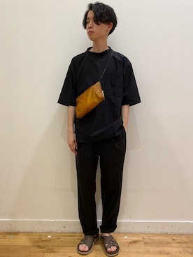 「BURLAP OUTFITTER」｜みよしさん（メンズ・167cm）の春コーディネート