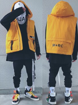 ダウンベストを使った マルシェノア の人気ファッションコーディネート Wear