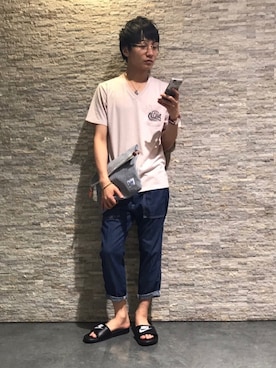 「アイテム（腕時計）」を使った、TKさん（メンズ・167cm・20代）の夏コーディネート