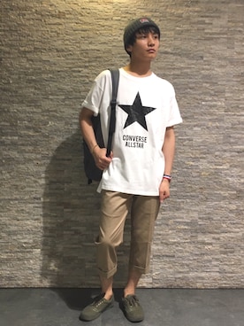 「アイテム（腕時計）」を使った、TKさん（メンズ・167cm・20代）の夏コーディネート