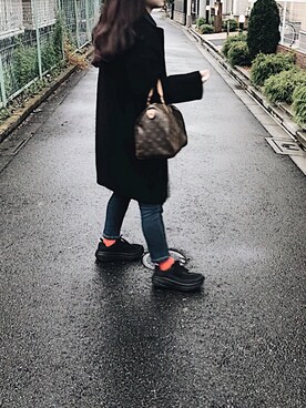 「mysty woman（ミスティウーマン）のアイテム（その他アウター）」を使った、renaさん（レディース・151cm）の冬コーディネート