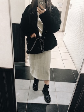 renaさん（レディース・151cm）の冬コーディネート