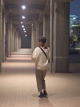 Sakiさん（レディース・159cm）の冬コーディネート