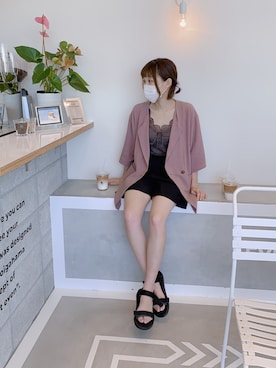 Sakiさん(レディース・159cm)の夏コーディネート