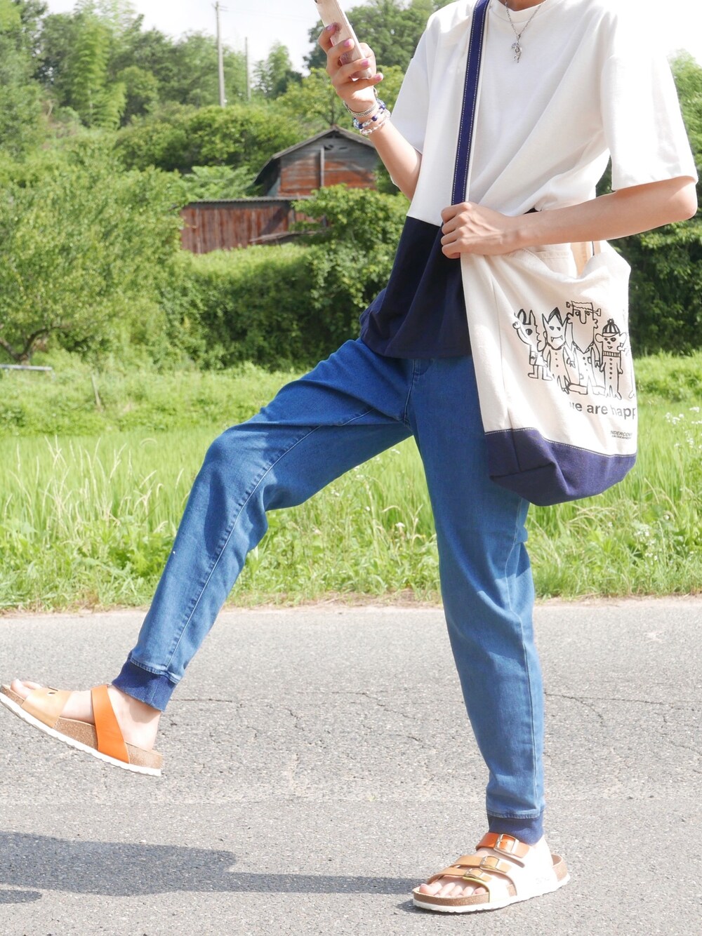 UNDERCOVER トートバッグ we are happy family UNDERCOVER（アンダーカバー）の「TOTE BAG - WE-ARE-HAPPY