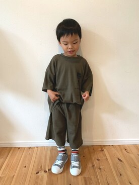 DAIYA⭐︎REMIさん（キッズ・100cm）の春コーディネート