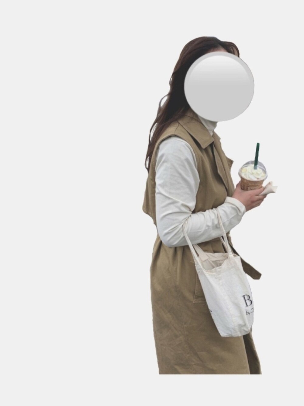 「ootd、タートルネック」｜「RIM.ARKのアイテム（トレンチコート、ベージュ系）」を使った、®さん（レディース・152cm）の冬コーディネートの1枚目の写真