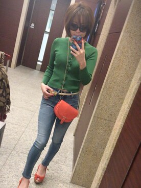 「TOCCA BEAUTY（トッカビューティー）のアイテム」を使った、ちぃさん（レディース・153cm）の春コーディネート