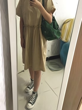 「MANU ATELIER（マニュ アトリエ）のアイテム」を使った、MONKEY_SISさん（レディース・163cm）の夏コーディネート