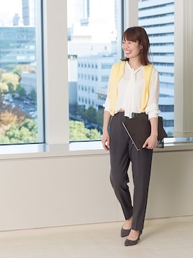 NBB STAFF17さん(レディース・160cm)の冬コーディネート