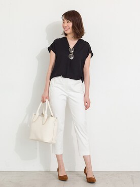 NBB STAFF17さん（レディース・160cm）の冬コーディネート