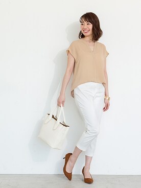 NBB STAFF17さん(レディース・160cm)の冬コーディネート