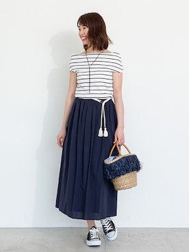 NBB STAFF17さん(レディース・160cm)の春コーディネート