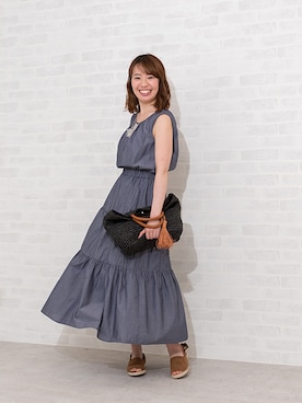 NBB STAFF17さん（レディース・160cm）の春コーディネート