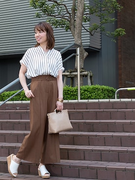 NBB STAFF17さん（レディース・160cm）の夏コーディネート