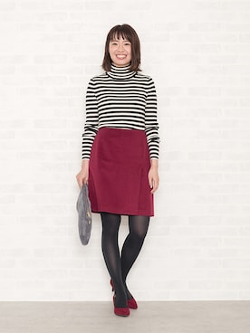 「ファークラッチ」｜NBB STAFF17さん（レディース・160cm）の秋コーディネート