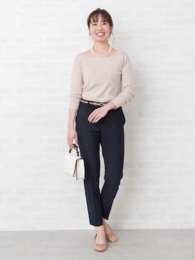 NBB STAFF17さん(レディース・160cm)の冬コーディネート