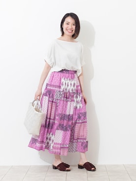 NBB STAFF17さん（レディース・160cm）の夏コーディネート