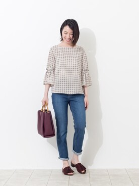 NBB STAFF17さん(レディース・160cm)の夏コーディネート