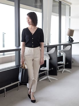 NBB STAFF17さん（レディース・160cm）の夏コーディネート