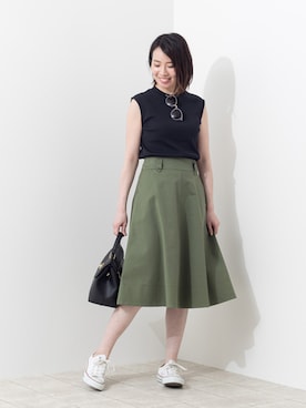 NBB STAFF17さん（レディース・160cm）の夏コーディネート