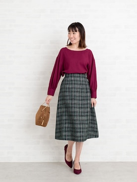 NBB STAFF17さん（レディース・160cm）の秋コーディネート