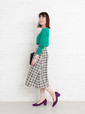 「ファークラッチ」｜NBB STAFF17さん（レディース・160cm）の秋コーディネート