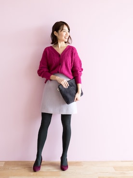 「ファークラッチ」｜NBB STAFF17さん（レディース・160cm）の秋コーディネート