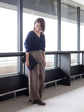 「ファークラッチ」｜NBB STAFF17さん（レディース・160cm）の秋コーディネート