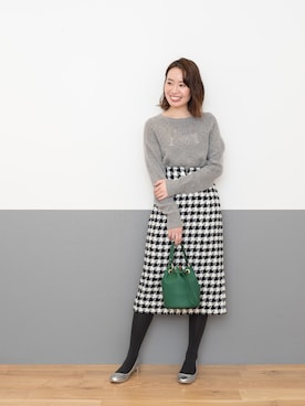 NBB STAFF17さん（レディース・160cm）の冬コーディネート