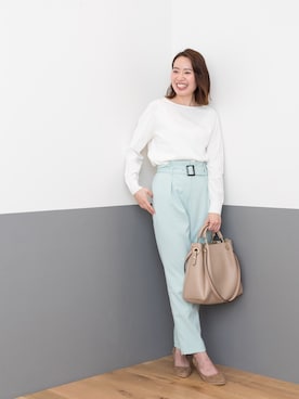 NBB STAFF17さん（レディース・160cm）の冬コーディネート