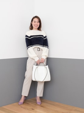 NBB STAFF17さん（レディース・160cm）の冬コーディネート