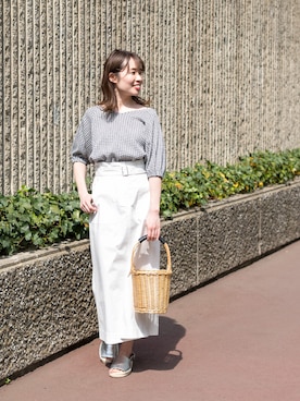 NBB STAFF17さん（レディース・160cm）の夏コーディネート