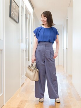 NBB STAFF17さん（レディース・160cm）の夏コーディネート