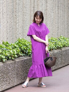 NBB STAFF17さん（レディース・160cm）の夏コーディネート