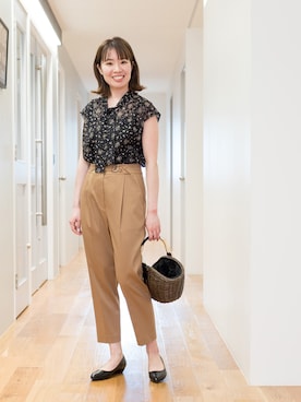 「甘辛mix」｜NBB STAFF17さん（レディース・160cm）の夏コーディネート