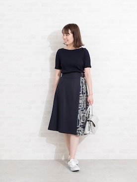 NBB STAFF17さん（レディース・160cm）の夏コーディネート