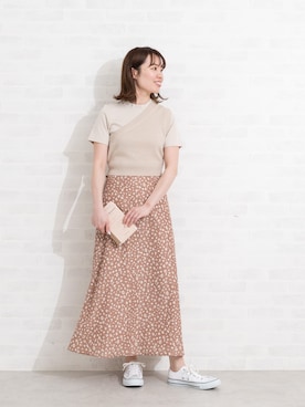 NBB STAFF17さん（レディース・160cm）の夏コーディネート