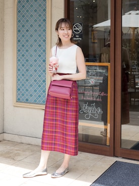 NBB STAFF17さん（レディース・160cm）の夏コーディネート