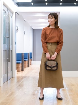 NBB STAFF17さん（レディース・160cm）の秋コーディネート