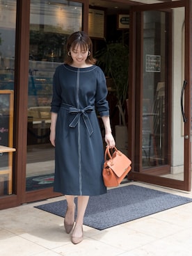 NBB STAFF17さん（レディース・160cm）の秋コーディネート