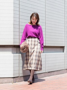 NBB STAFF17さん（レディース・160cm）の秋コーディネート