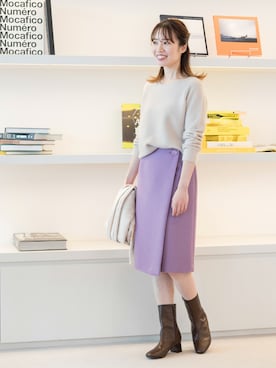 NBB STAFF17さん（レディース・160cm）の冬コーディネート