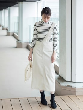 NBB STAFF17さん（レディース・160cm）の冬コーディネート