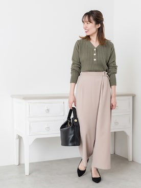 NBB STAFF17さん（レディース・160cm）の冬コーディネート