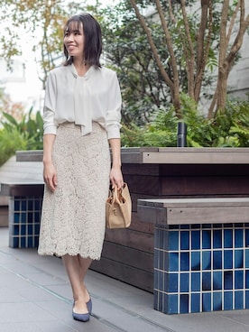 NBB STAFF17さん(レディース・160cm)の冬コーディネート