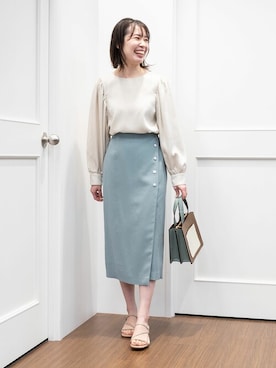 NBB STAFF17さん（レディース・160cm）の春コーディネート